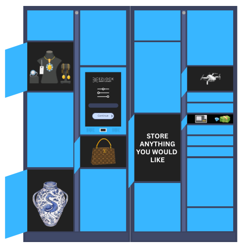 EZLOCK MALAYSIA SECURE SMART LOCKER STORAGE SOLUTIONS CUSTOM SOLUTION